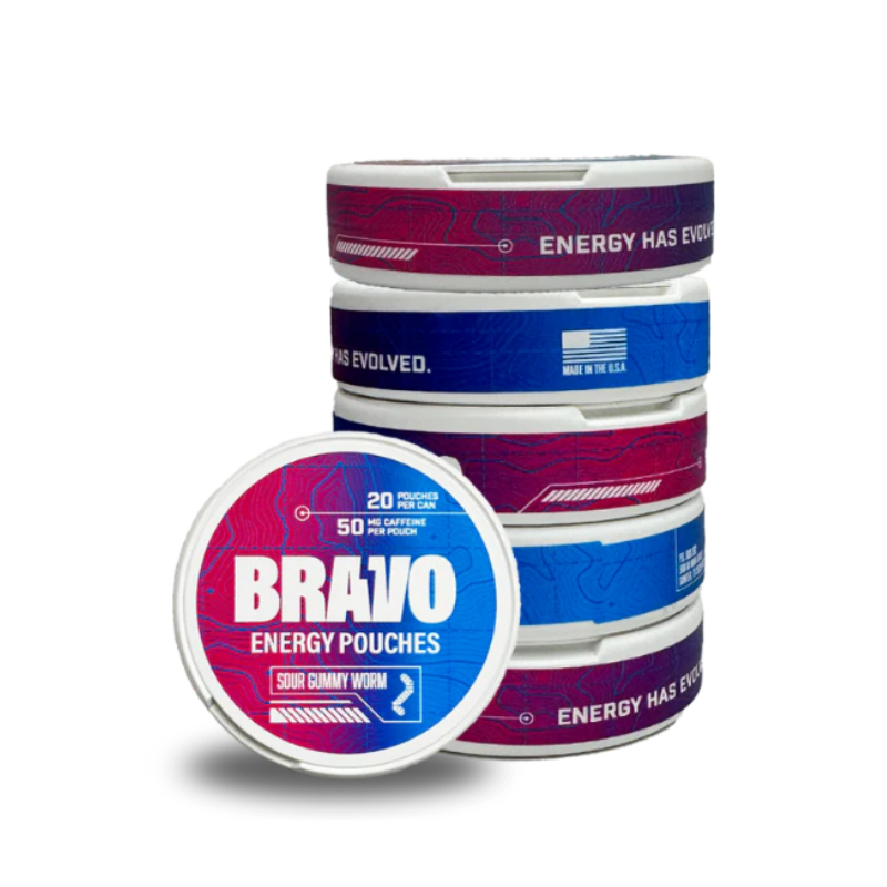 Sour Gummy Worm (5 CANS)